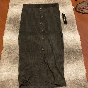 Lulus grey sweater set